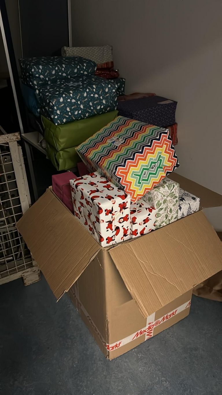 Engagement in der Weihnachtszeit