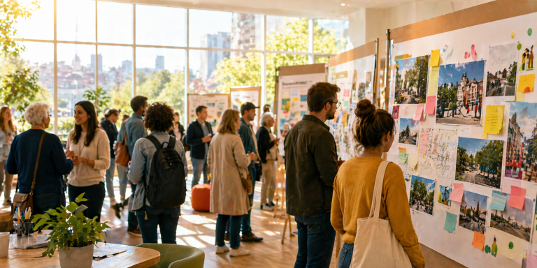 „Sieh an, sieh an!“ - Stadtteillabor Ostend