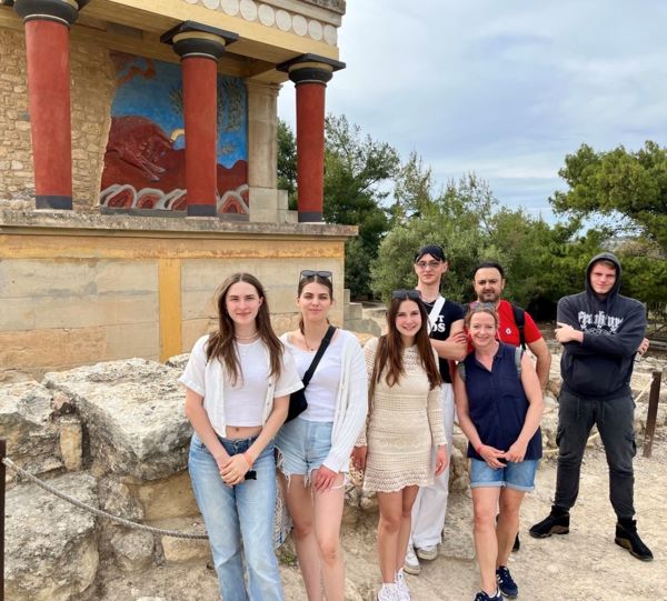 Studienfahrt nach Kreta mit den angehenden Tourismuskaufleuten der TK12